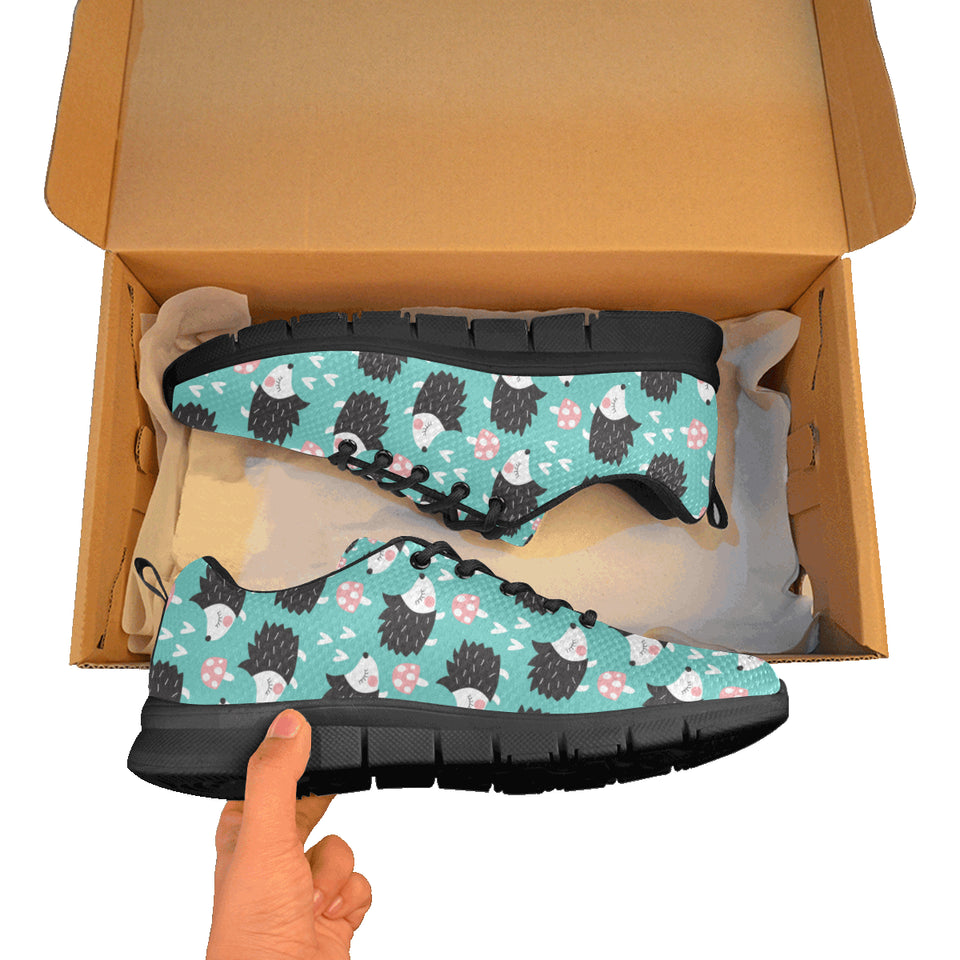 Hedgehog Pattern Print Design 03 Women's Sneaker Shoes