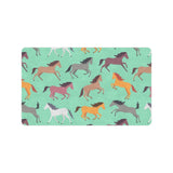 Colorful horses pattern Doormat