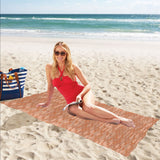 Brick Printed Pattern Print Design 02 Beach Towel