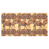 Camel polynesian tribal design pattern Tablecloth