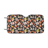 Goldfish Pattern Print Design 03 Car Sun Shade
