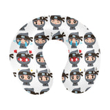 Cute ninja design pattern U-Shaped Travel Neck Pillow