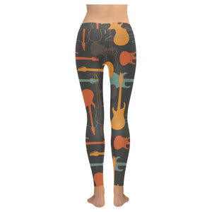 electric guitars pattern Women's Legging Fulfilled In US