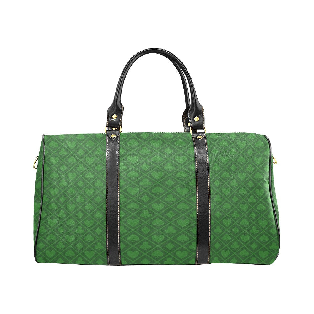 Casino Cards Suits Pattern Print Design 04 Travel Bag