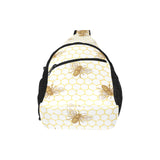 Bee honeycomb seamless design pattern All Over Print Chest Bag