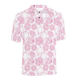 Sketch guava pattern Men's All Over Print Polo Shirt