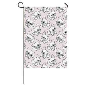 Cute french bulldog pattern House Flag Garden Flag