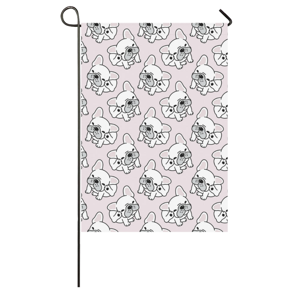 Cute french bulldog pattern House Flag Garden Flag