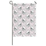 Cute french bulldog pattern House Flag Garden Flag