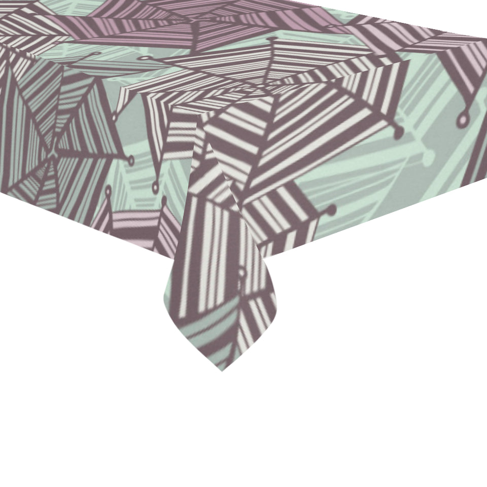 Spider web cobweb design color pattern Tablecloth