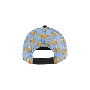 Beer pattern All Over Print Snapback Cap