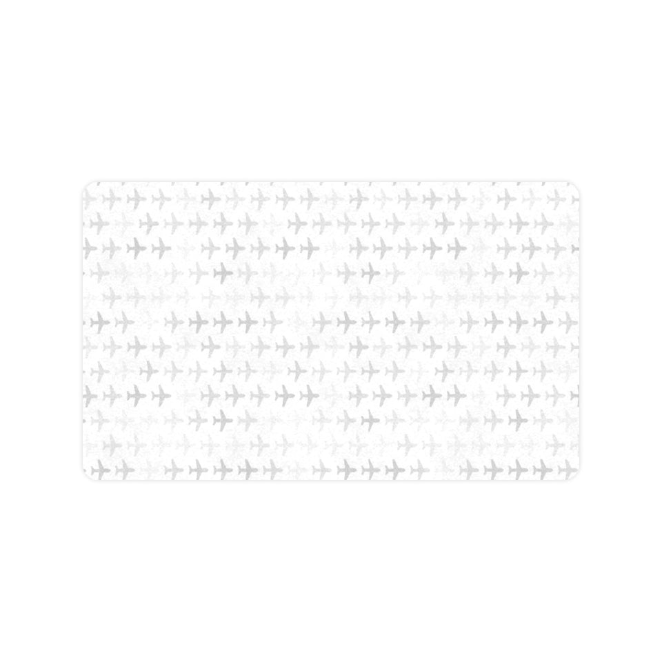 Airplane print pattern Doormat
