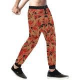 Fire flame pattern Unisex Casual Sweatpants