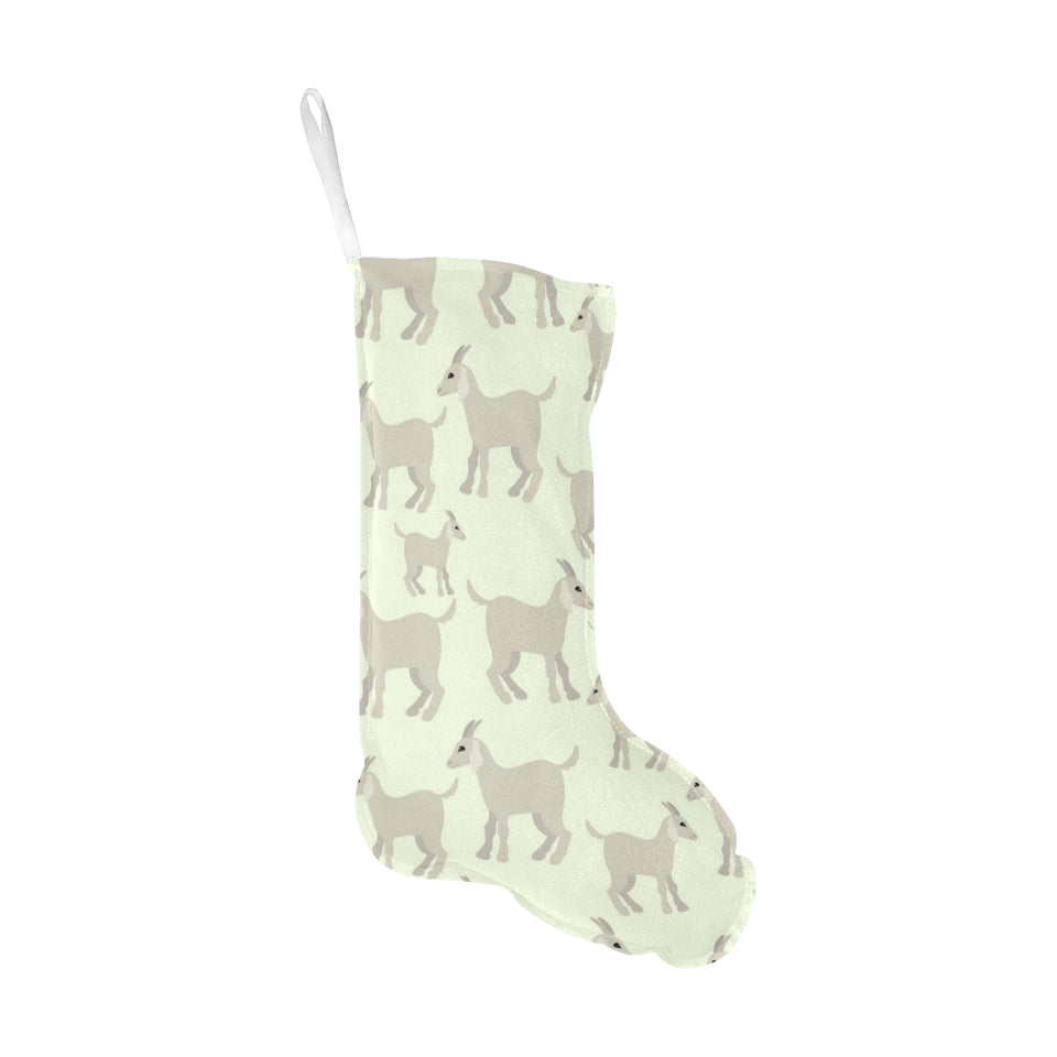 Little young goat pattern Christmas Stocking