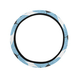 Stingray Pattern Print Design 03 Car Steering Wheel Cover