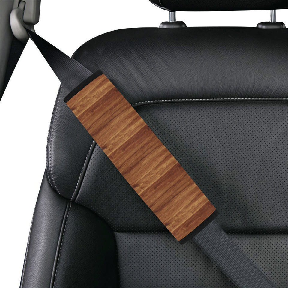 Wood Printed Pattern Print Design 04 Car Seat Belt Cover