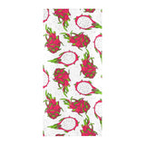 dragon fruits white background Beach Towel