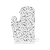 Potato Chips Pattern Print Design 04 Heat Resistant Oven Mitts
