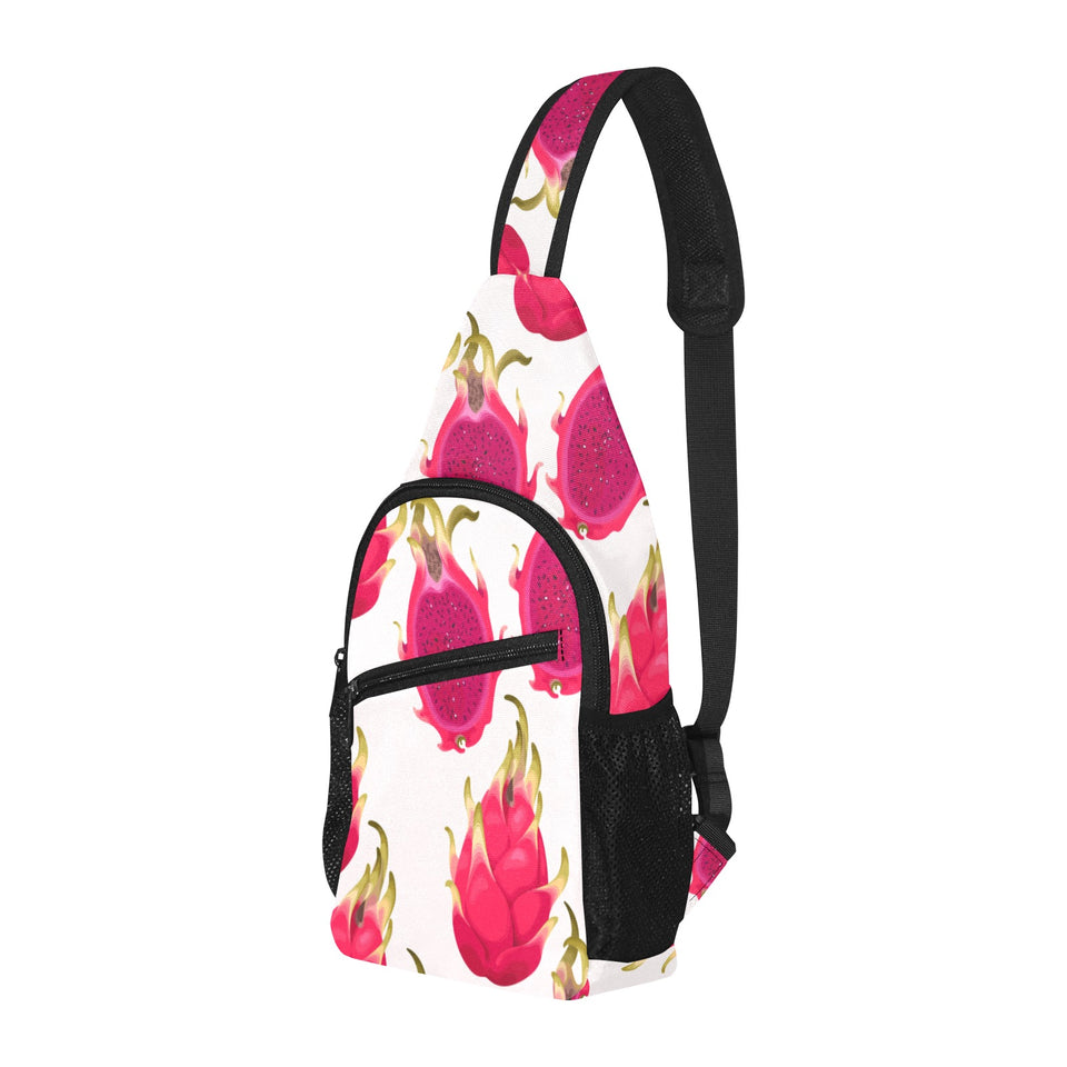dragon fruits design pattern All Over Print Chest Bag