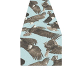 Eagle Pattern Print Design 01 Table Runner