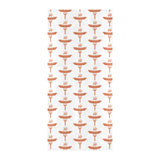 Sausage Pattern Print Design 05 Beach Towel