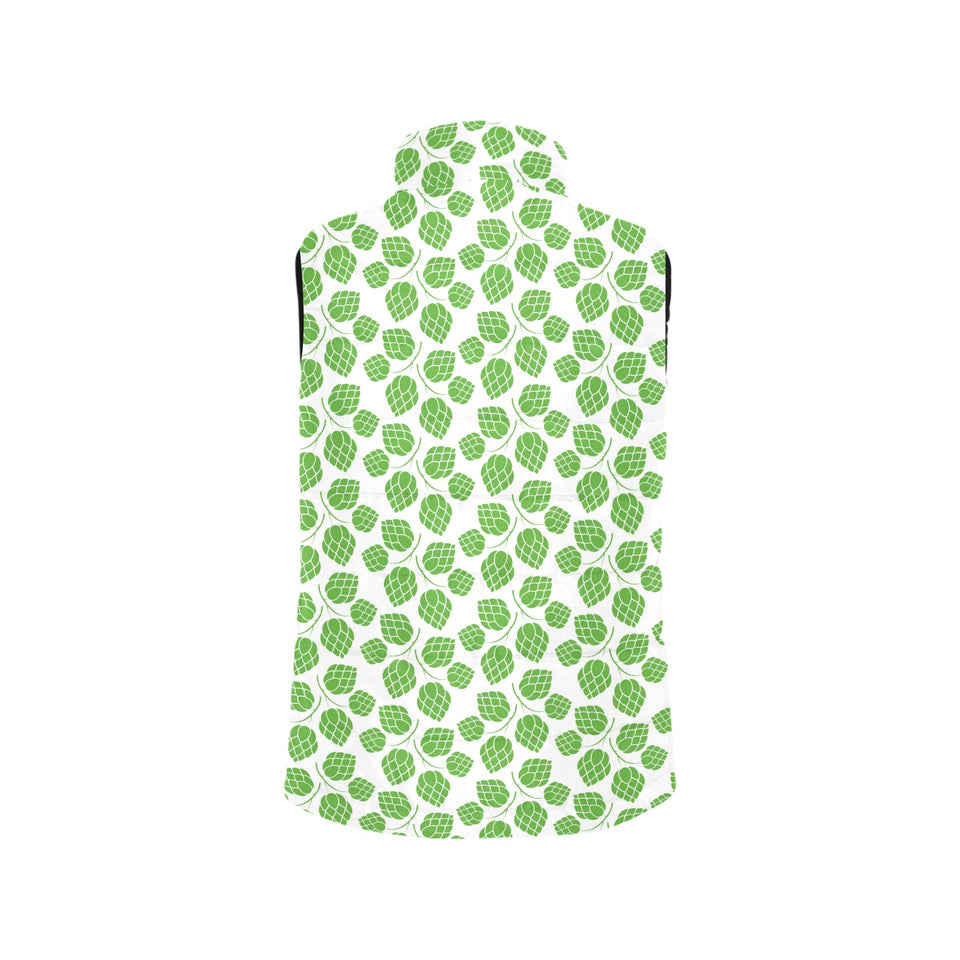 Hop pattern background Women's Padded Vest