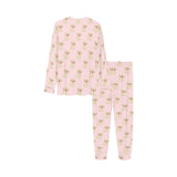 Golden Retriever Pattern Print Design 02 Kids' Boys' Girls' All Over Print Pajama Set