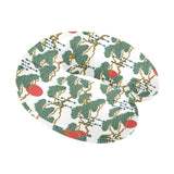 Bonsai red sun japanese pattern U-Shaped Travel Neck Pillow