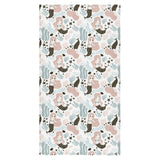 cute mermaid pattern Bath Towel