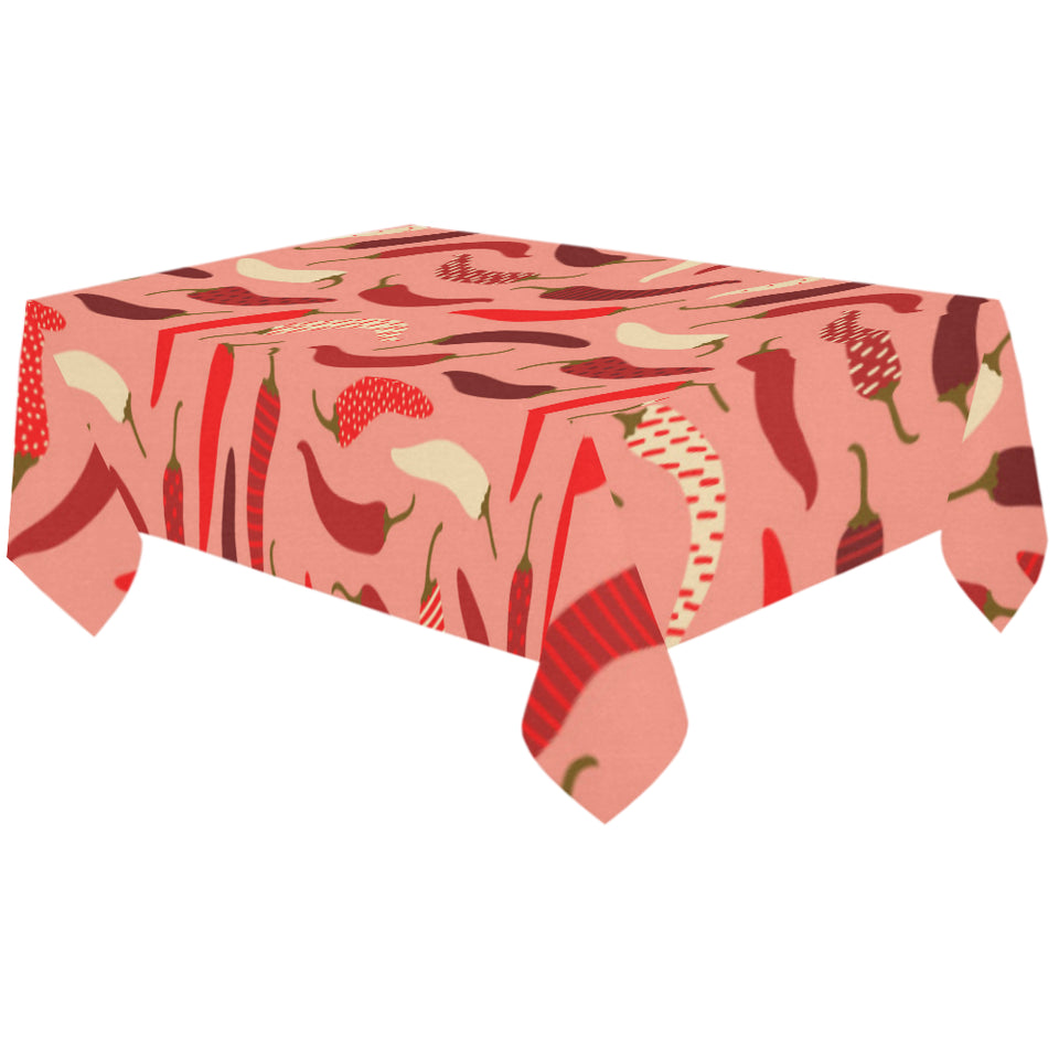 Beautiful Chili peppers pattern Tablecloth