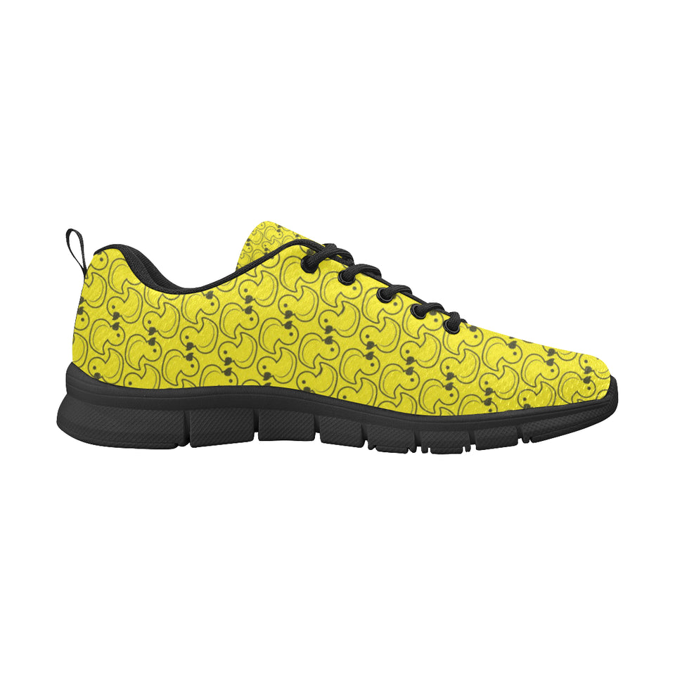 Duck Toy Pattern Print Design 02 Men's Breathable Sneakers ( Model 055)