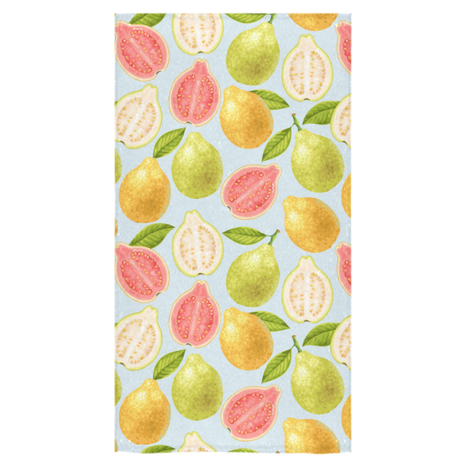 Guava design pattern Bath Towel