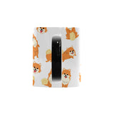 Brown pomeranian pattern Morphing Mug Heat Changing Mug