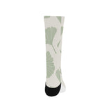 Ginkgo leaves pattern Crew Socks
