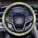 Ginkgo leaves design pattern Car Steering Wheel Cover