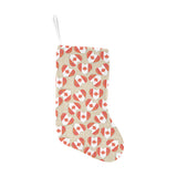 Canada Pattern Print Design 01 Christmas Stocking