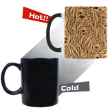 Bengal tigers pattern Morphing Mug Heat Changing Mug
