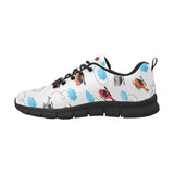 Watercolor helicopter cloud pattern Men's Sneaker Shoes