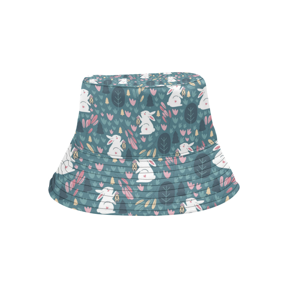 Cute rabbit pattern Unisex Bucket Hat