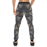 Gold ginkgo leaves Unisex Casual Sweatpants