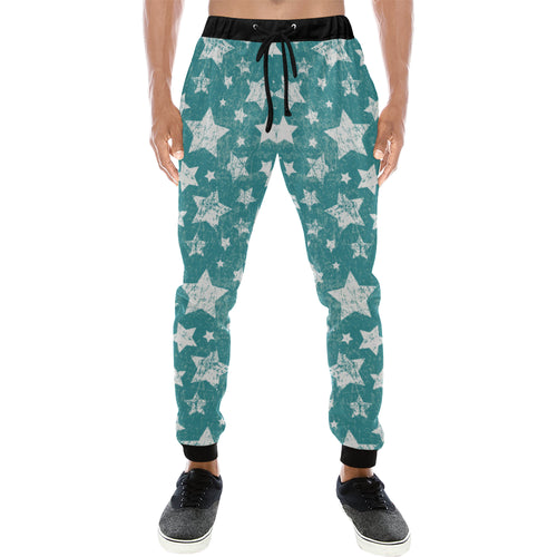 Vintage star pattern Unisex Casual Sweatpants