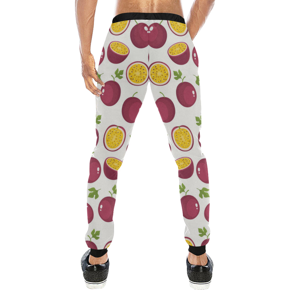 Passion fruit design pattern Unisex Casual Sweatpants