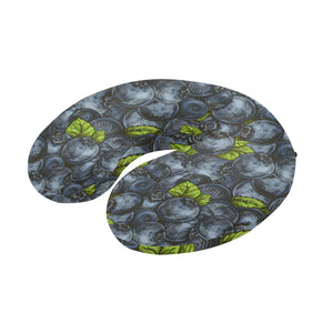 blueberry pattern U-Shaped Travel Neck Pillow