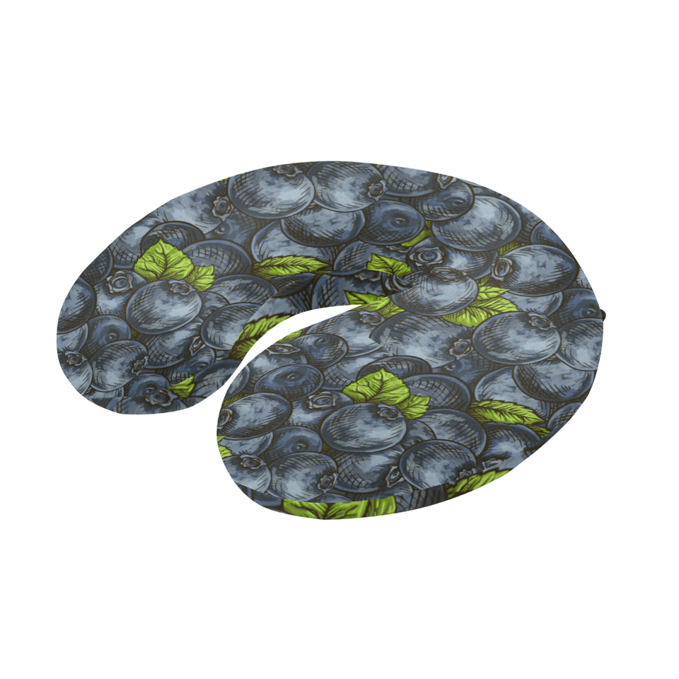 blueberry pattern U-Shaped Travel Neck Pillow