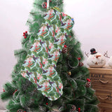 Hummingbird Pattern Print Design 05 Christmas Stocking