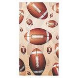 American football ball design pattern Bath Towel