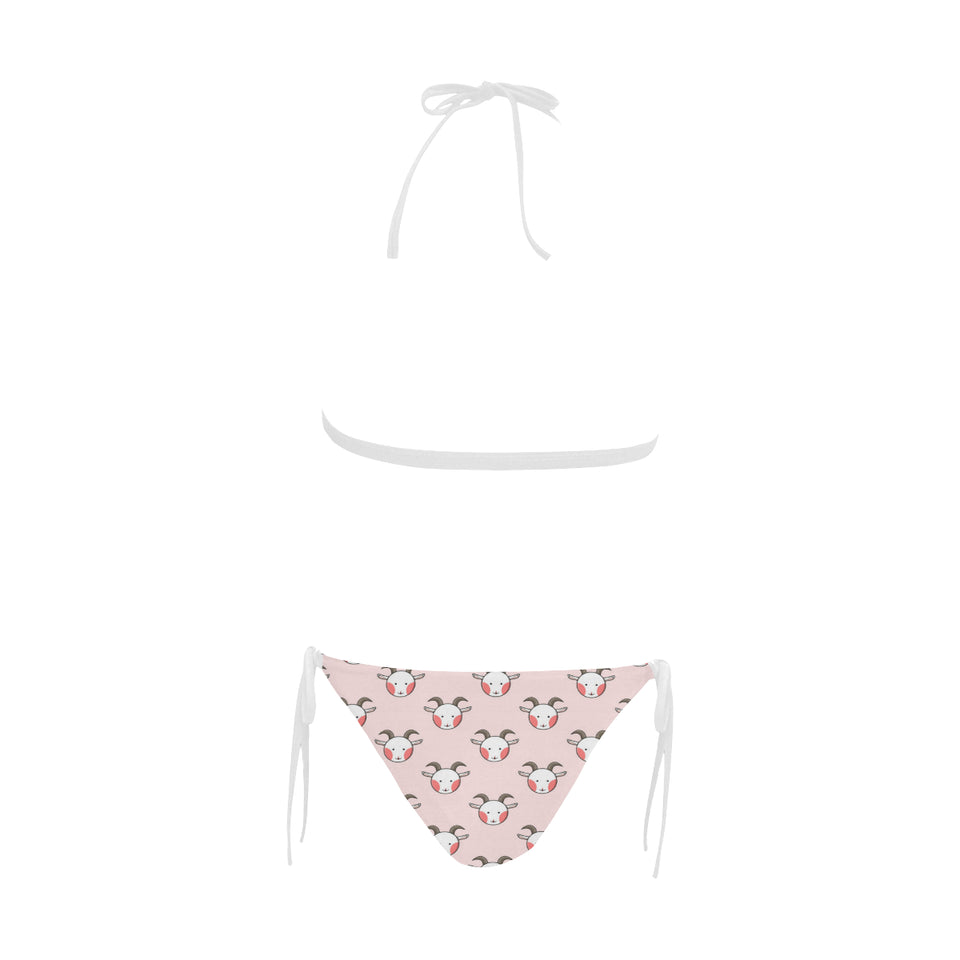 Cute goat pattern Sexy Bikinis Two-Piece Swimsuits