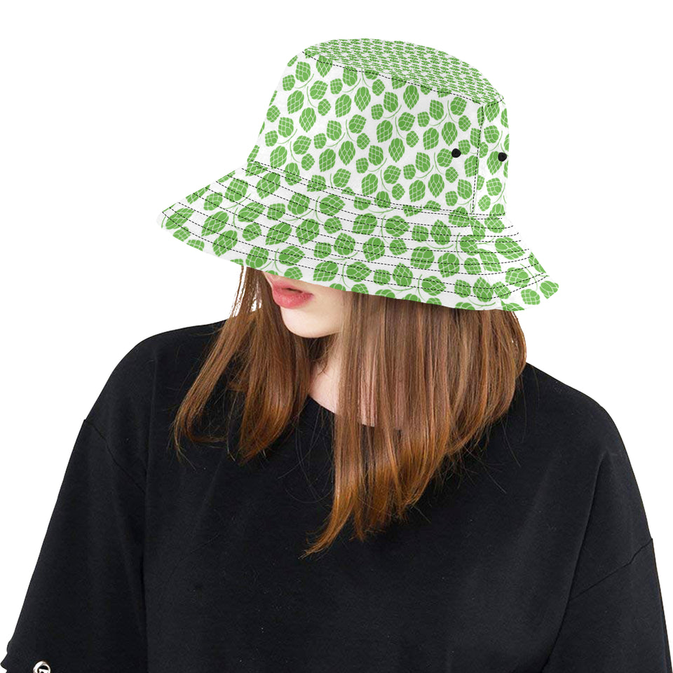 Hop pattern background Unisex Bucket Hat