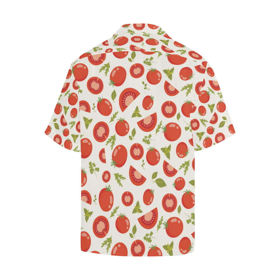 Tomato pattern Men's All Over Print Hawaiian Shirt