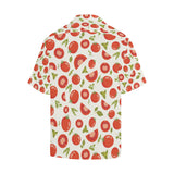 Tomato pattern Men's All Over Print Hawaiian Shirt